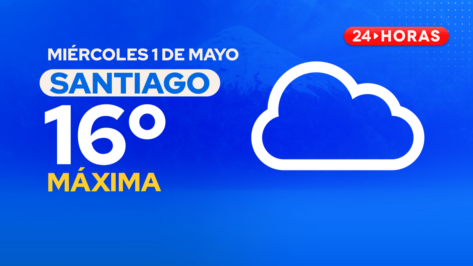 El tiempo en Santiago: miércoles 1 de mayo de 2024