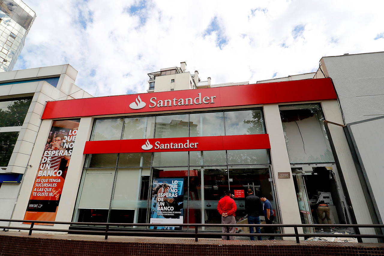 Sucursal Banco Santander. Acreencias bancarias 2024