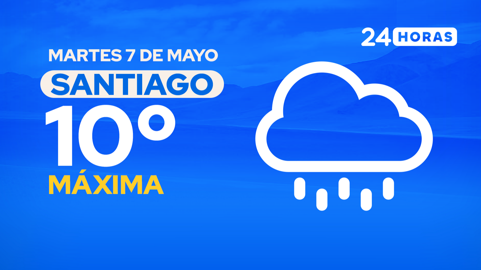 El tiempo en Santiago: martes 7 de mayo de 2024