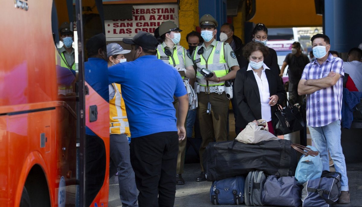 Chofer de bus dio positivo por cocaína en terminal de Estación Central ...
