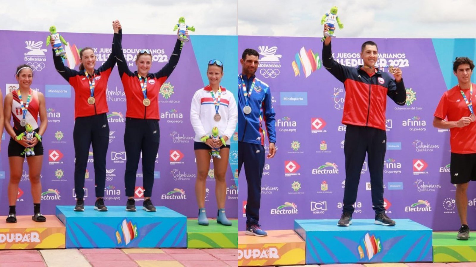 Destacada participación de Chile así va el medallero de los Juegos