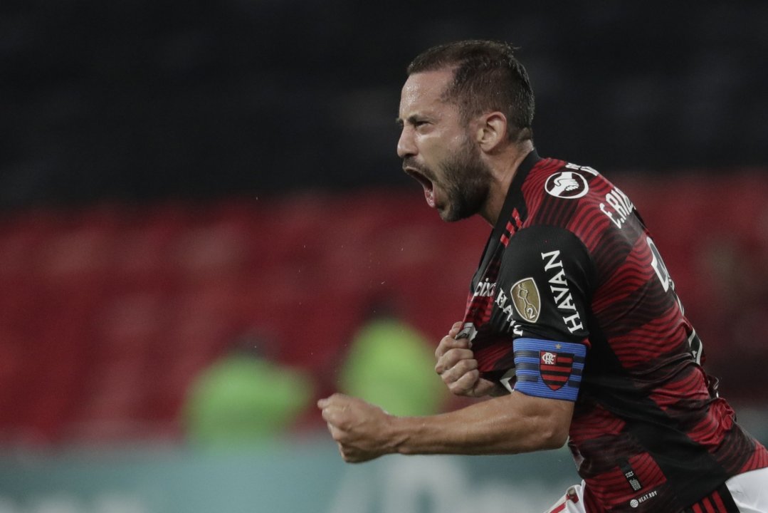 Éverton Ribeiro es uno de los líderes del camarín de Flamengo. Levantó la Copa Libertadores de 2019.