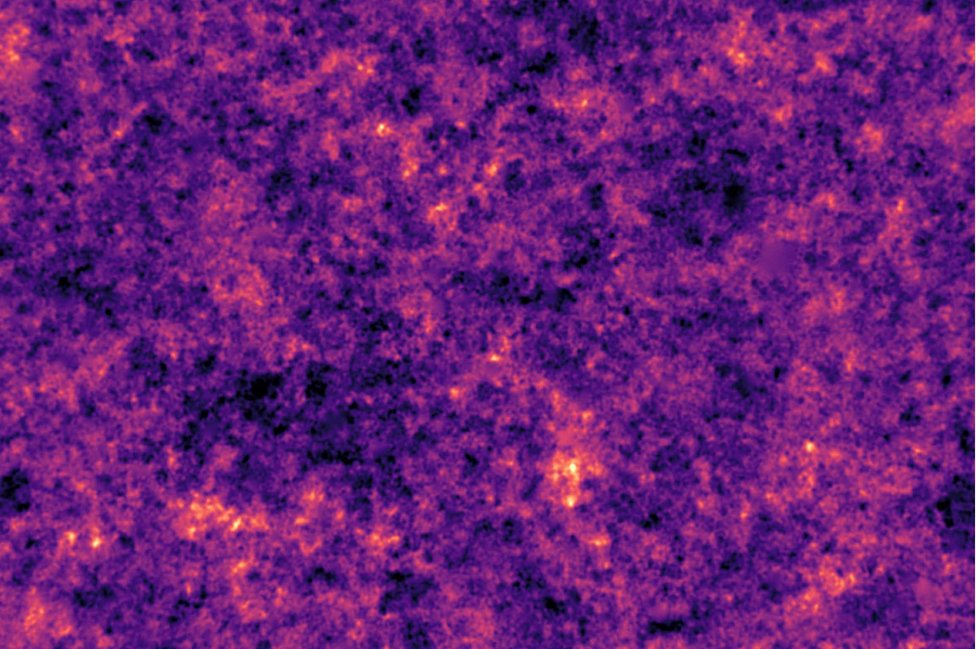 Mapa de materia oscura
