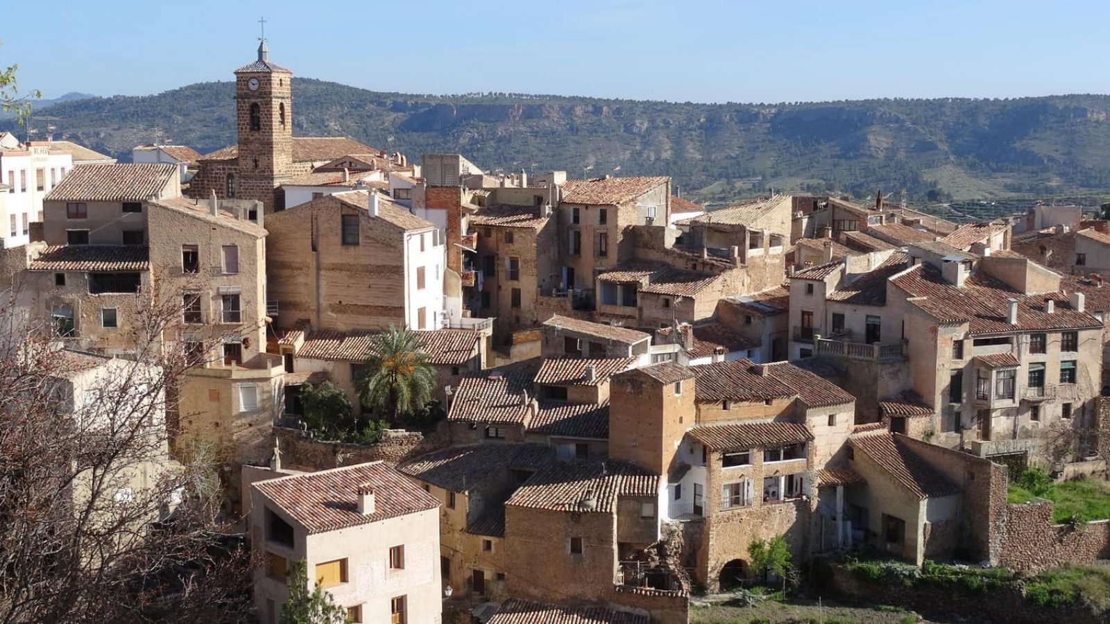 Fotografía del pueblo de Letur captada por el ayuntamiento