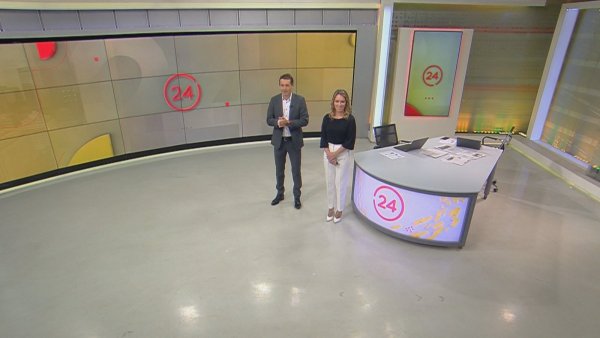 Carla Zunino y Gustavo Huerta en una nueva edición de 24 AM