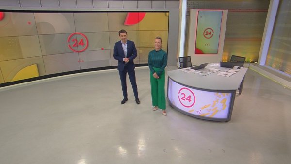 Gustavo Huerta y Carla Zunino en una nueva edición de 24 AM