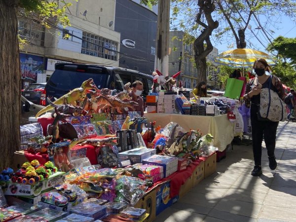 Comercio informal en santiago
