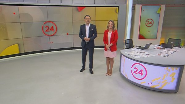 Gustavo Huerta y Carla Zunino en una nueva edición de 24 AM