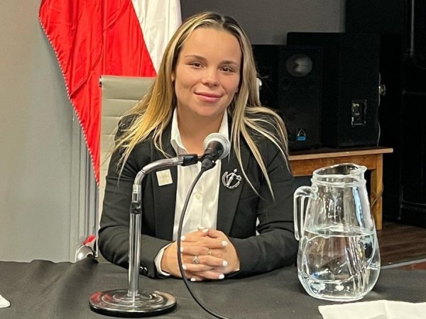 Valentina González, abogada hallada muerta en un motel de Mantagua en sus redes sociales.