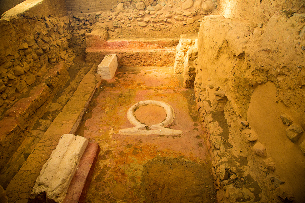 La sala de sacrificios de Cancho Roano