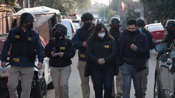 La PDI logró detener a 27 sujetos pertenecientes a peligrosa banda narco en Maipú