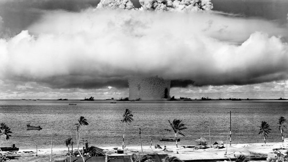 La explosión nuclear en Bikini Atoll