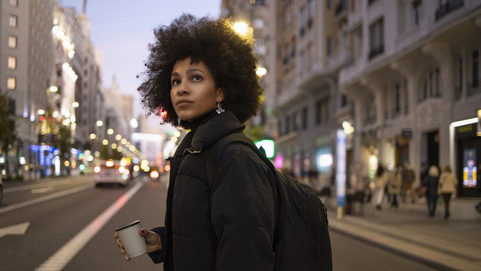 Mujer en la calle