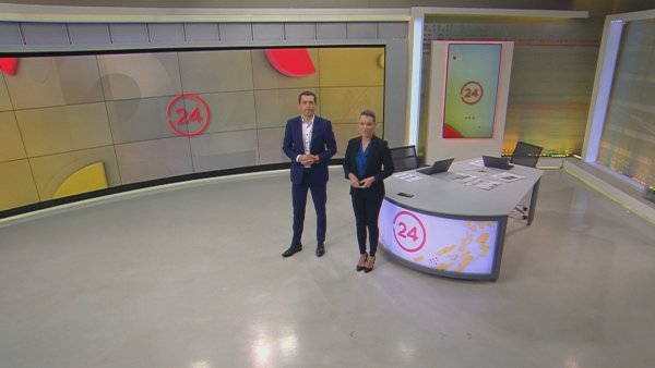 Gustavo Huerta y Carla Zunino en una nueva edición de 24 AM