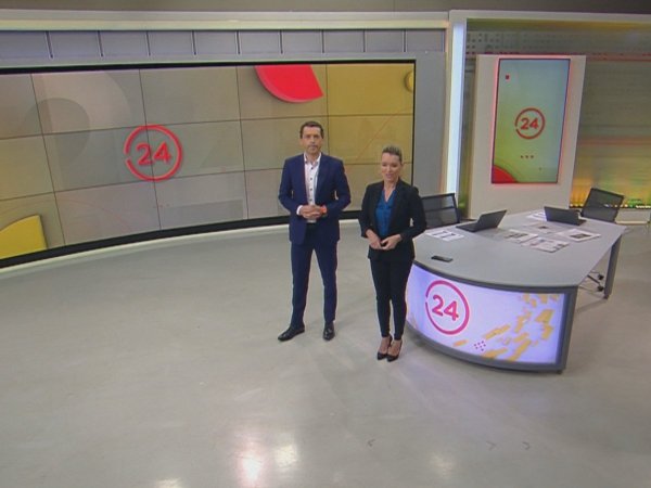 Gustavo Huerta y Carla Zunino en una nueva edición de 24 AM