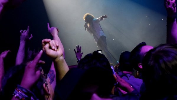 Imagen de un concierto durante pandemia del COVID-19