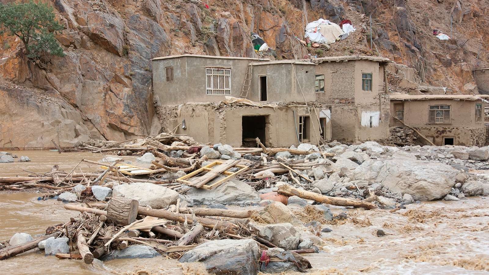Imágenes de inundaciones en Afganistán