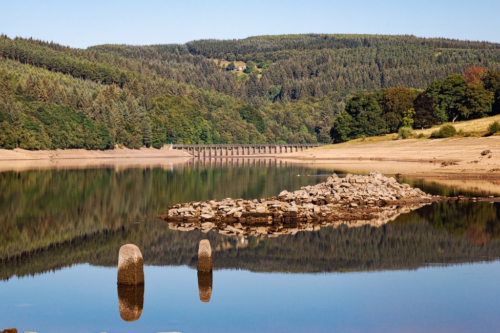 El reservorio de Ladybower