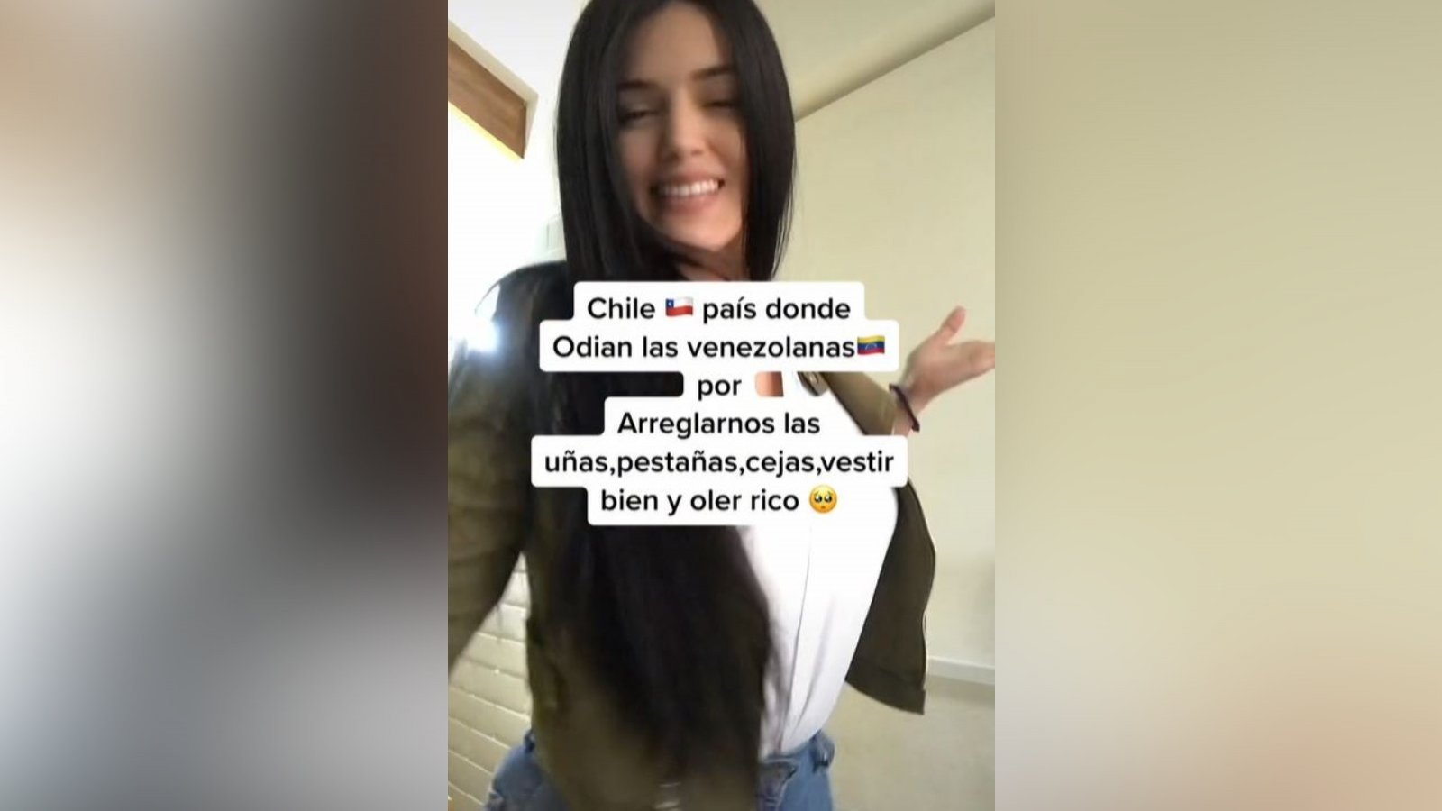 Captura de viral de mujer venezolana que asegura que las chilenas las odian por arreglarse