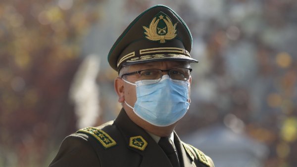 General Ricardo Yáñez en un punto de prensa