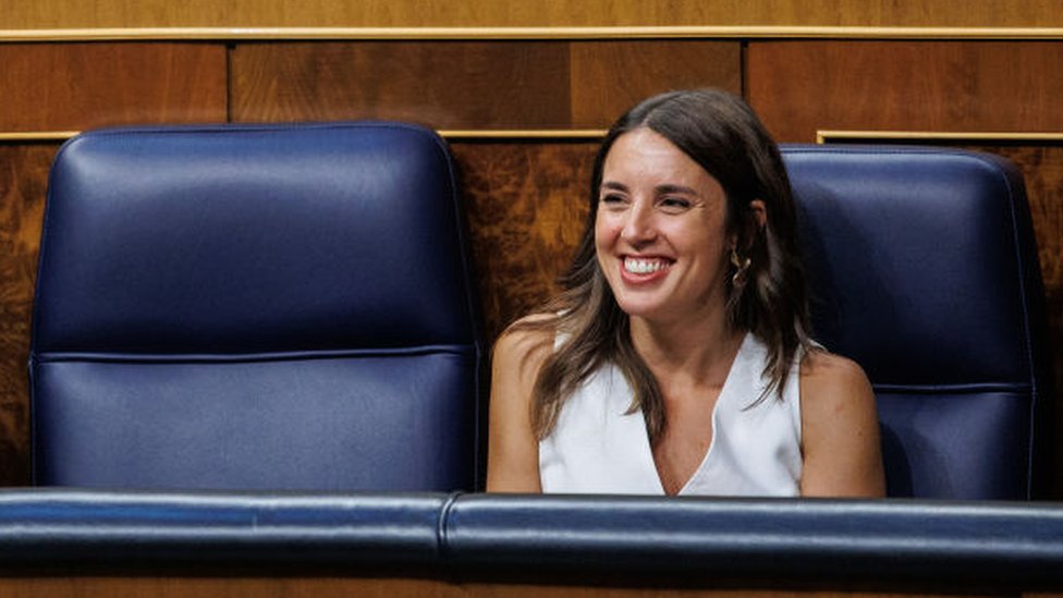 Irene Montero, la ministra de Igualdad de España