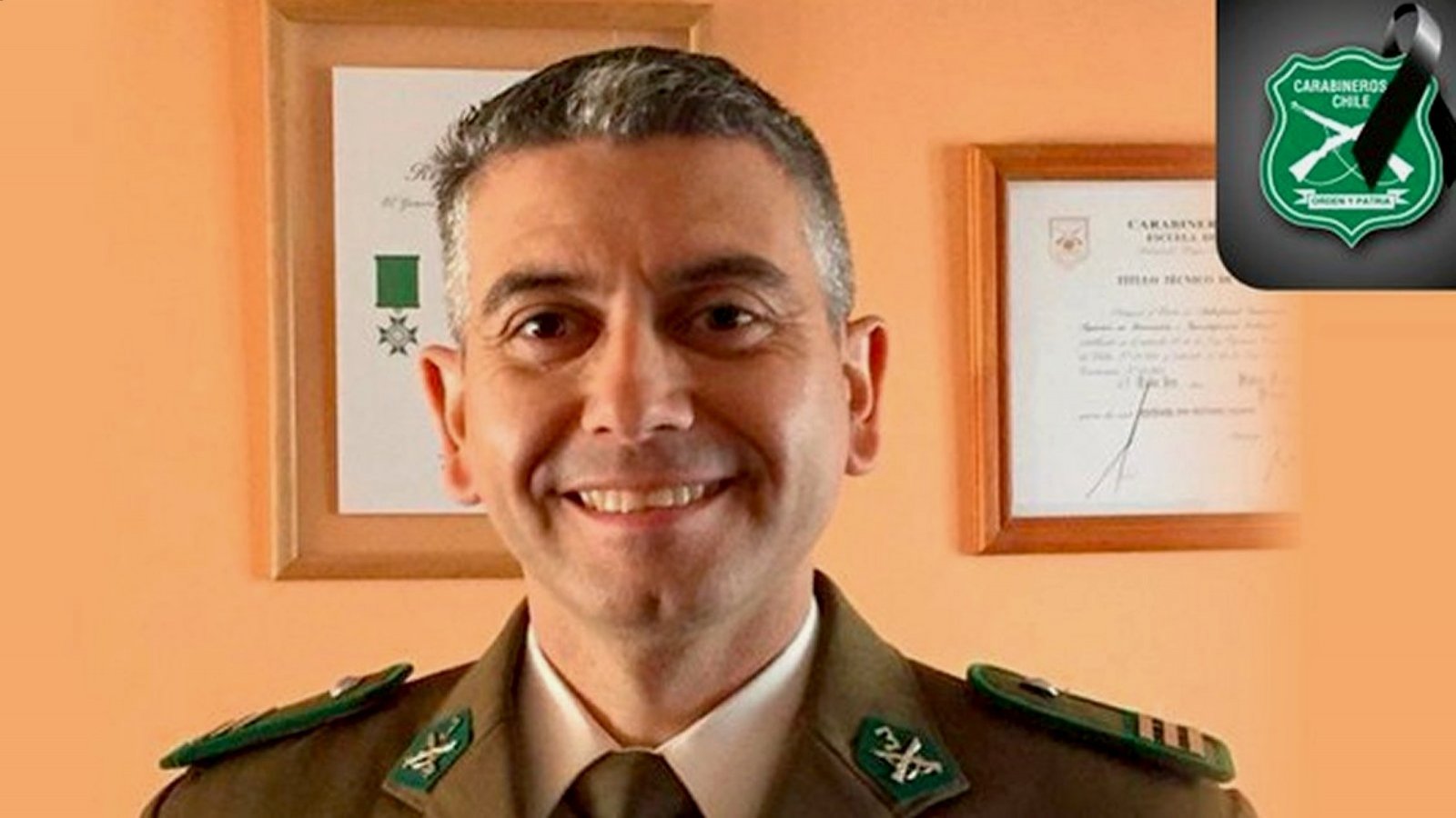 Carabinero Pablo Pineda asesinado en Parral en 2020