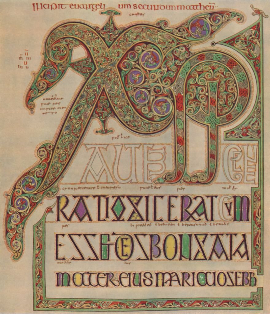 Portada de los Evangelios de Lindisfarne