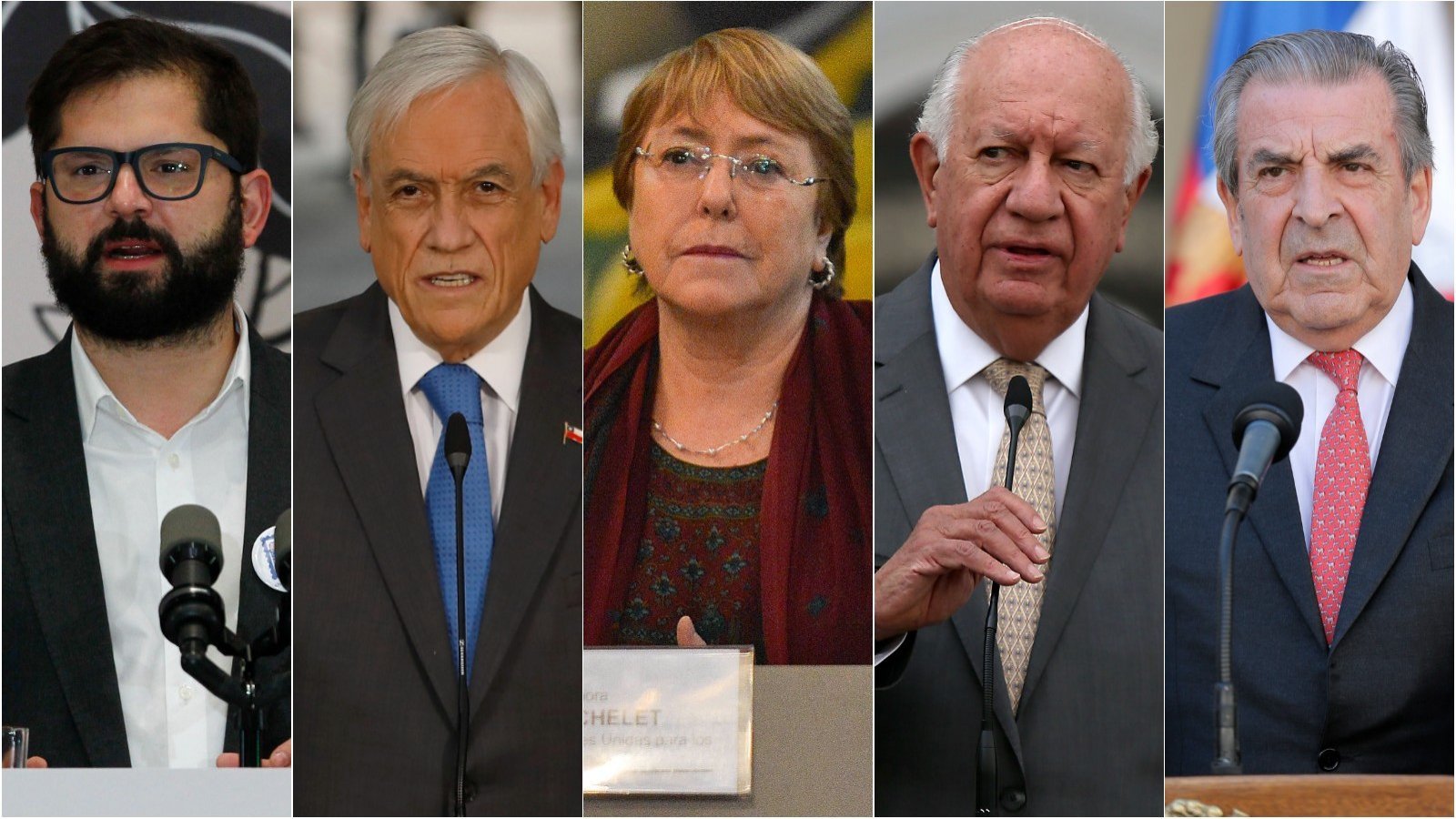Los presidentes Boric, Piñera, Bachelet, Lagos y Frei votarán en diferentes puntos en el marco del plebiscito