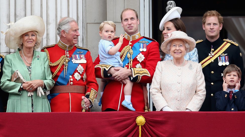 Familia real británica