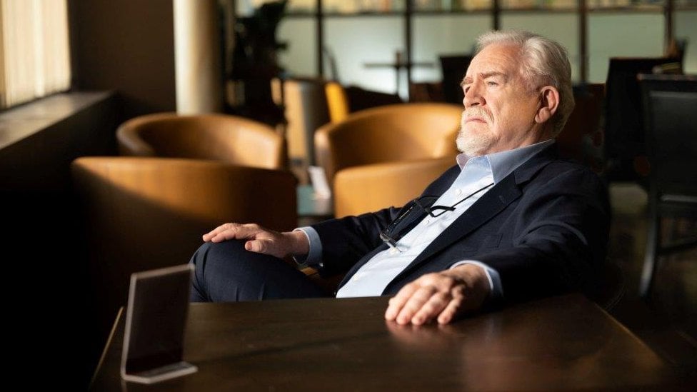 Brian Cox como Logan Roy en el drama de HBO "Succession".