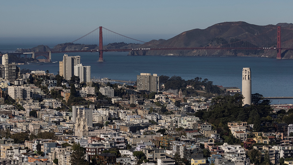 Foto aérea de San Francisco.