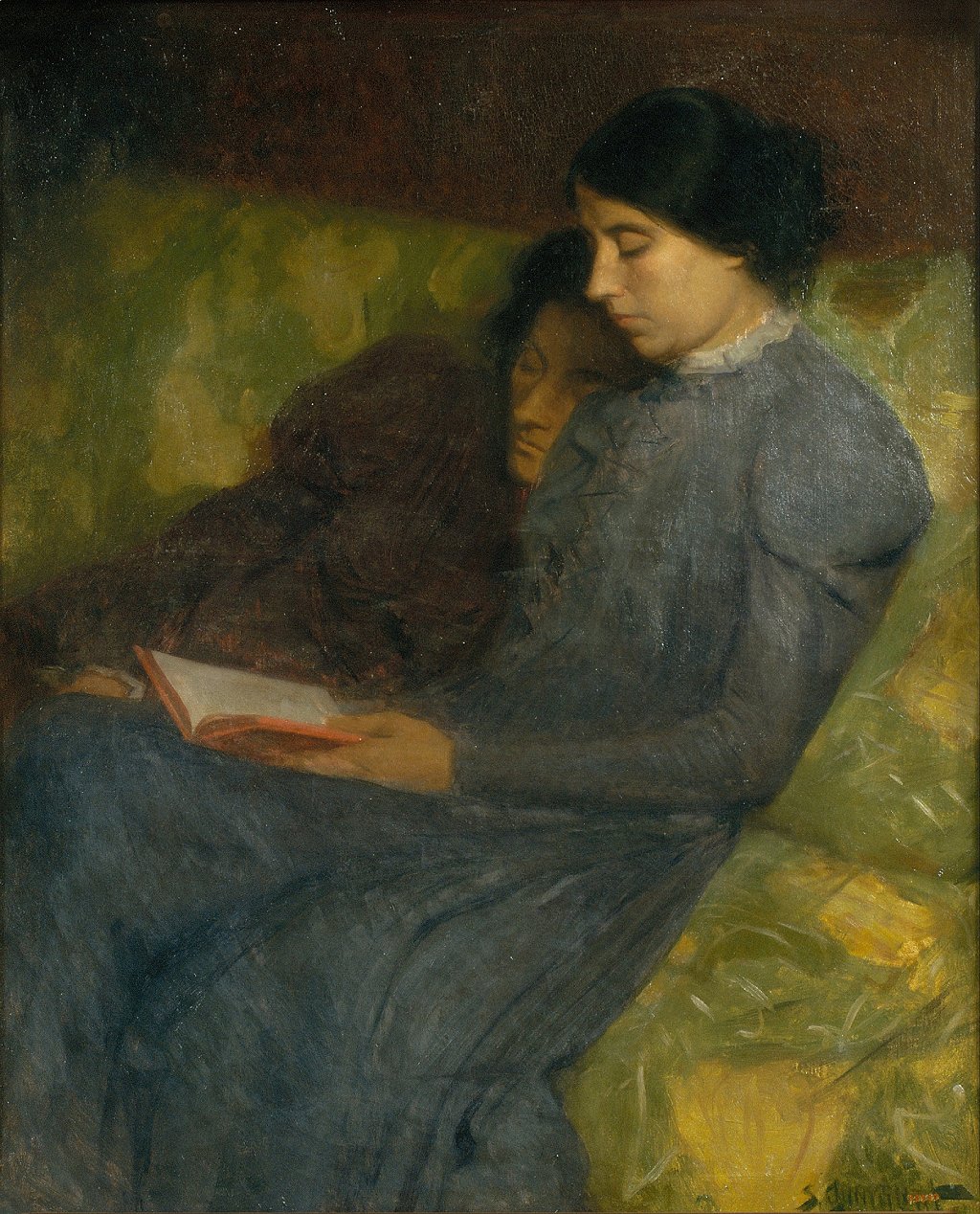 Clorosis (circa 1899) del artista catalán Sebastià Junyent (1865-1908).