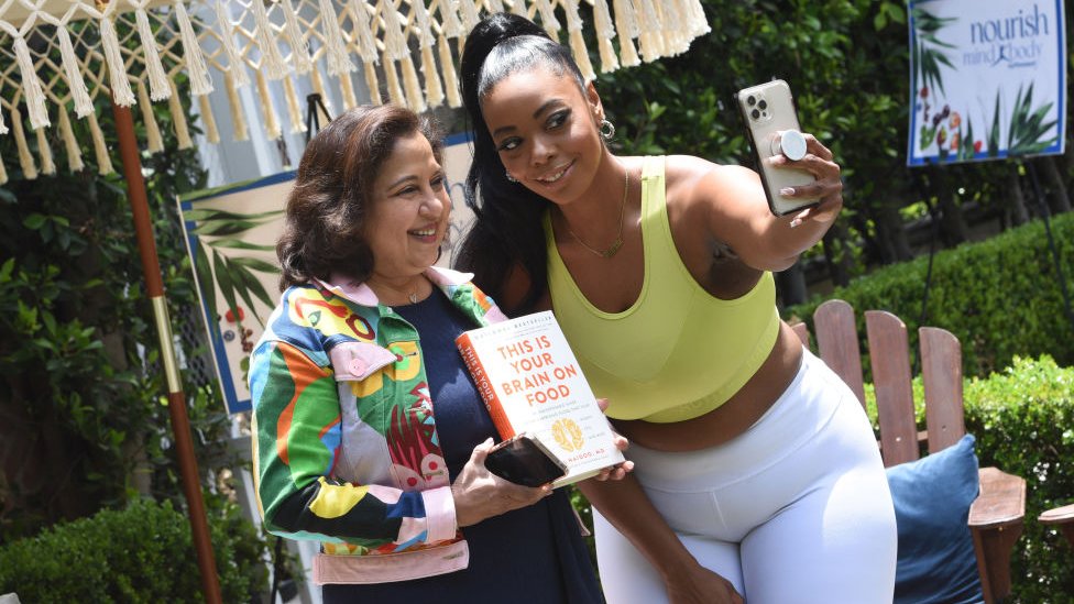 Uma Naidoo, durante la presentación de su libro.