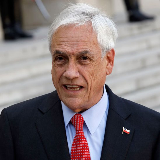 Sebastián Piñera, presidente de Chile.