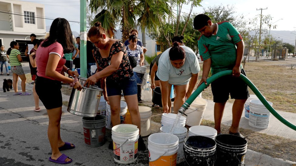 Sequía en Monterrey