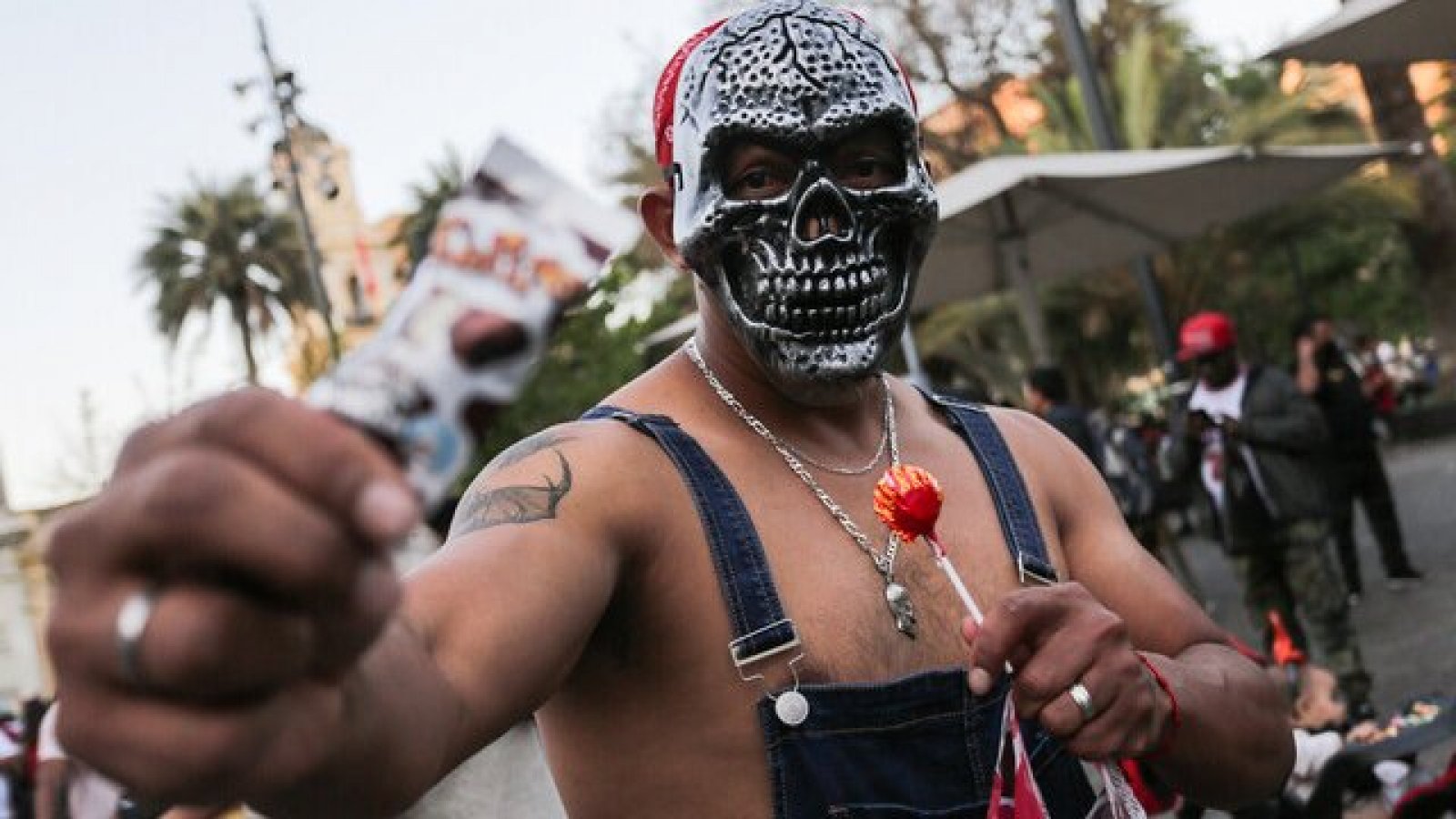 cero Beneficiario Activo Todo tipo de disfraces: Las mejores imágenes que dejó Halloween 2022 en  Chile | 24horas