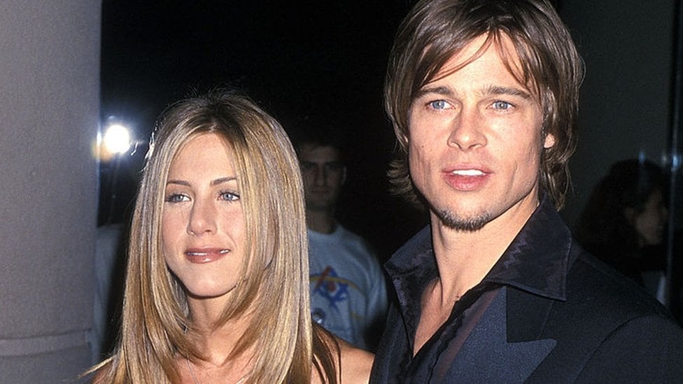 Jennifer Aniston y Brad Pitt