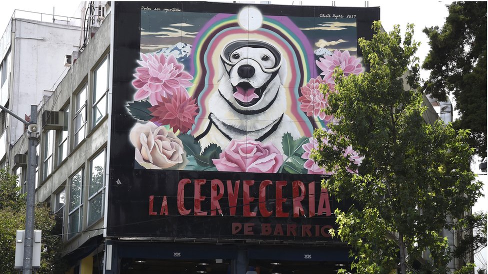 Mural de Frida en Puebla.