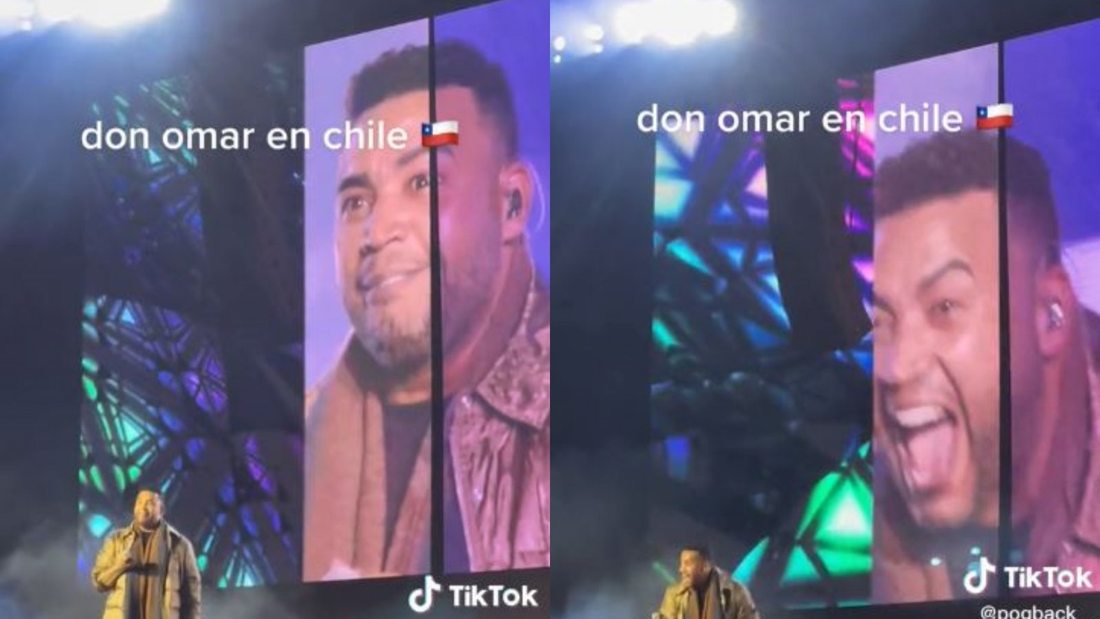 La emoción de Don Omar al escuchar al público chileno cantar "Ella y Yo
