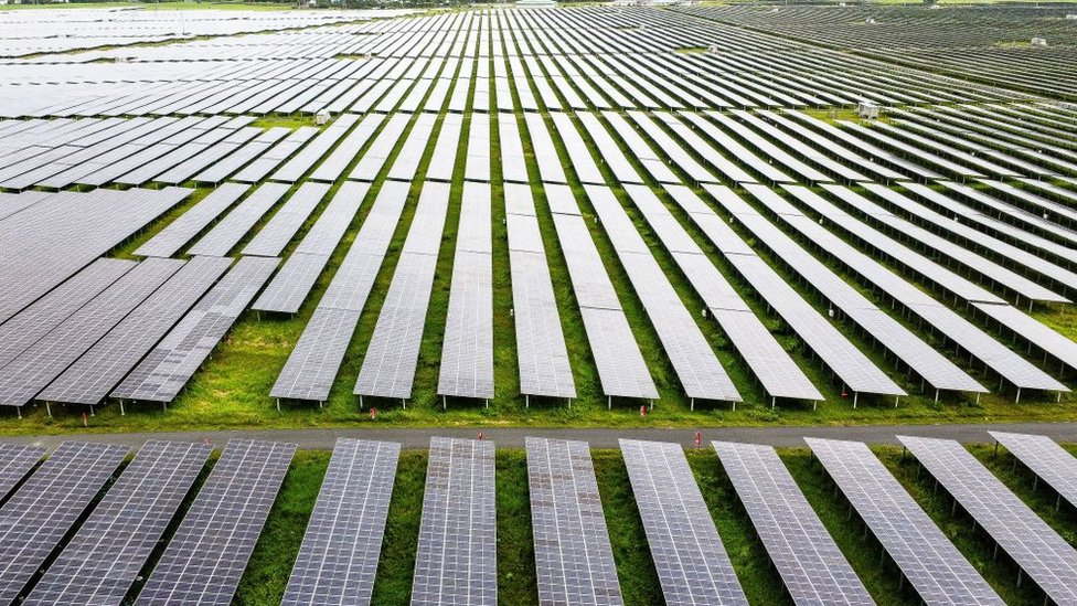 Paneles solares en Vietnam.