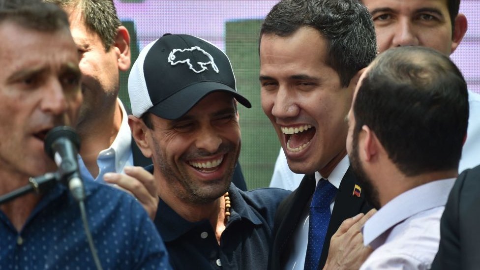 Capriles y Guaidó