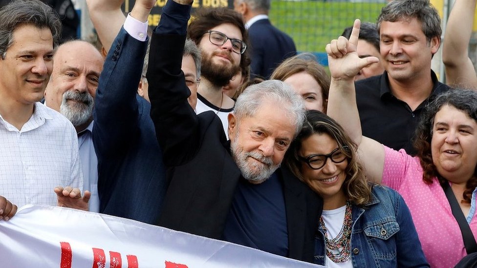 Lula y Janja en 2019