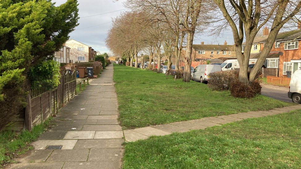 Una calle en Hertfordshire