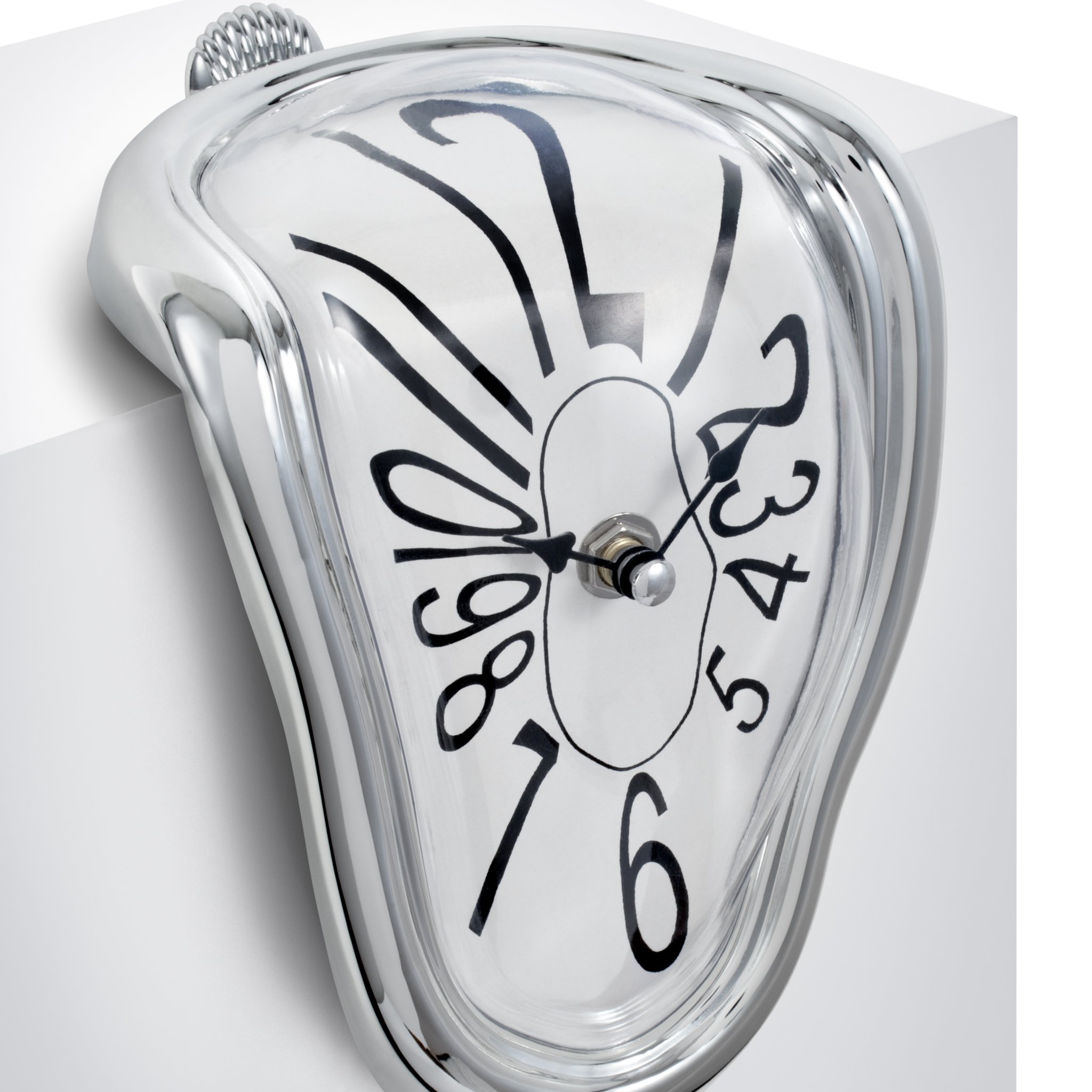 Un reloj derritiéndose