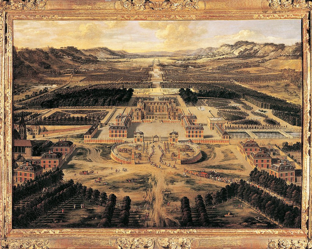 El "apartamento de soltero" de Luis XIV en esta obra de Pierre Patel de 1668.