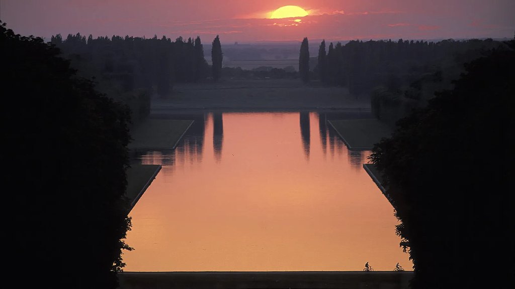 Versalles al atardecer