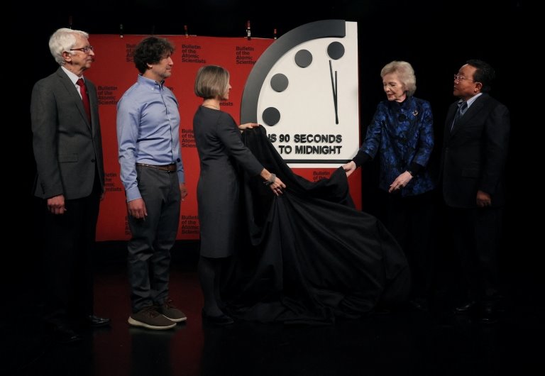 La develación del reloj del juicio final