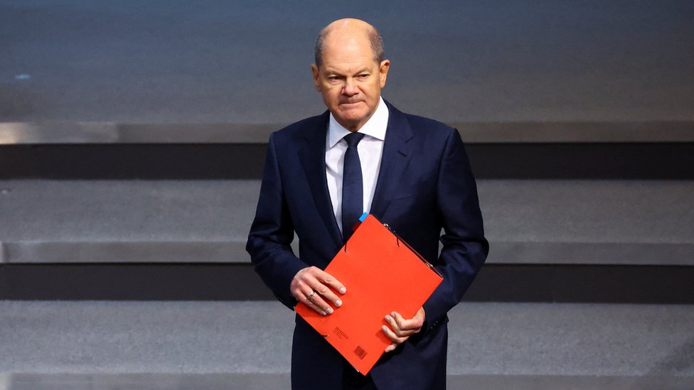 El canciller alemán Olaf Scholz.