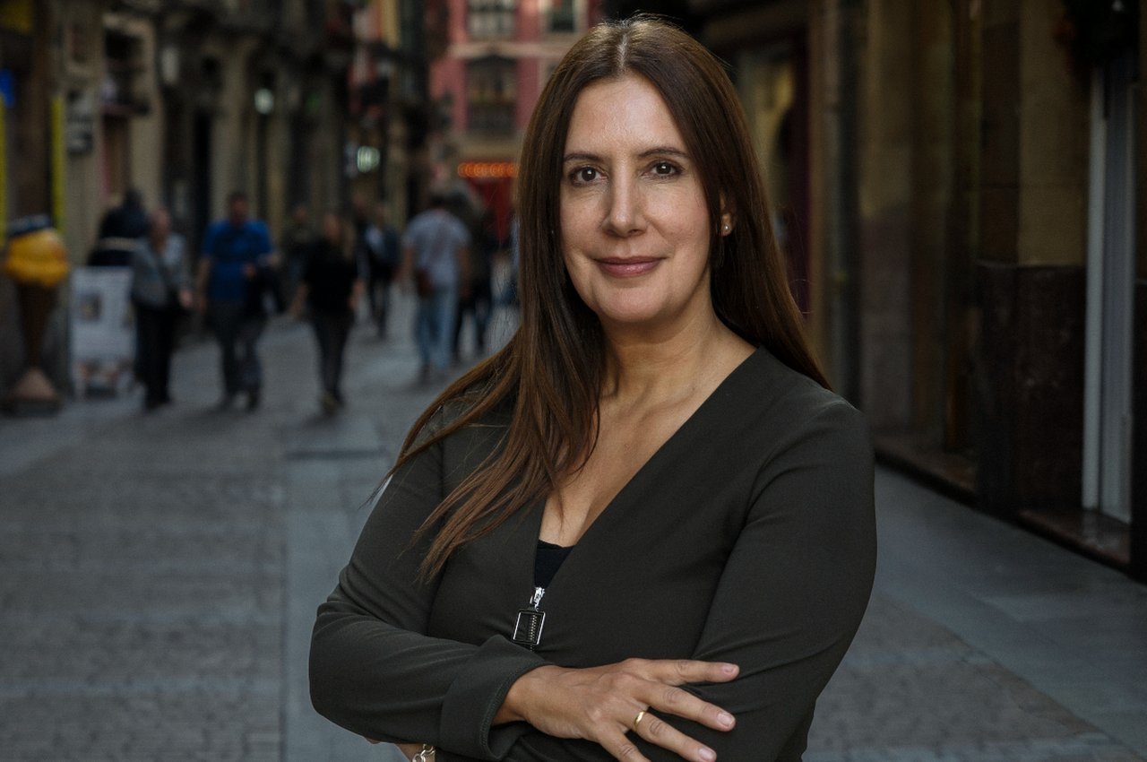 Primer plano de Dolores Redondo