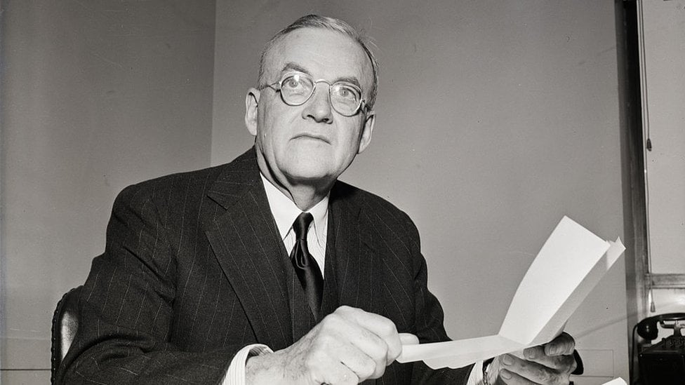 John Foster Dulles, secretario de Estado de Estados Unidos de 1953 a 1959